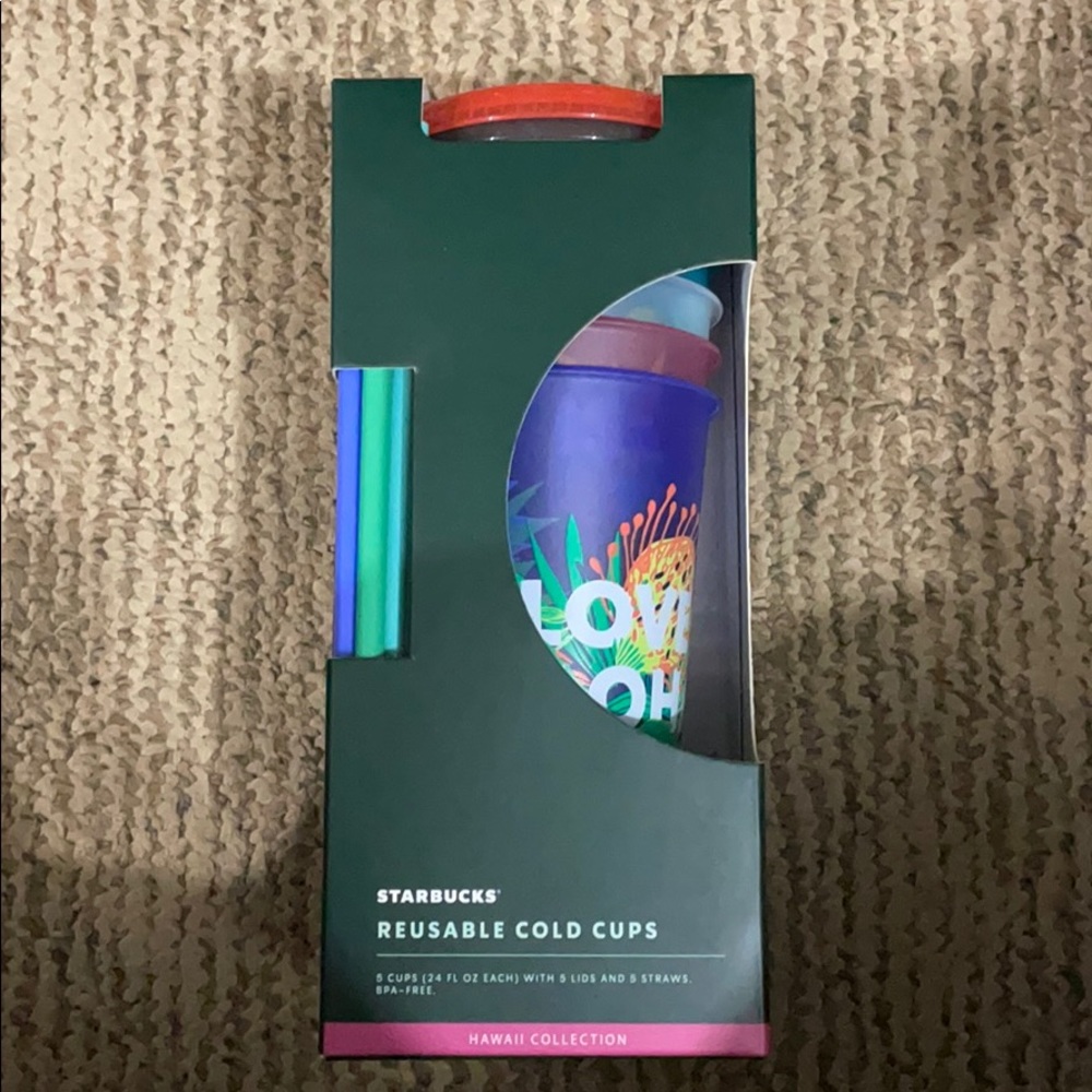 COPY - Hawaii Collection Starbucks Reusable Cold …